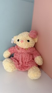 خرس لباس پیراهن رزی 55 سانتی