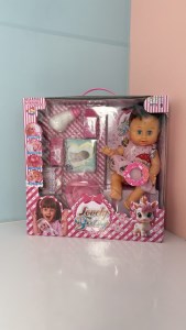 عروسک بی بی تمام گوشتی نیمکتی