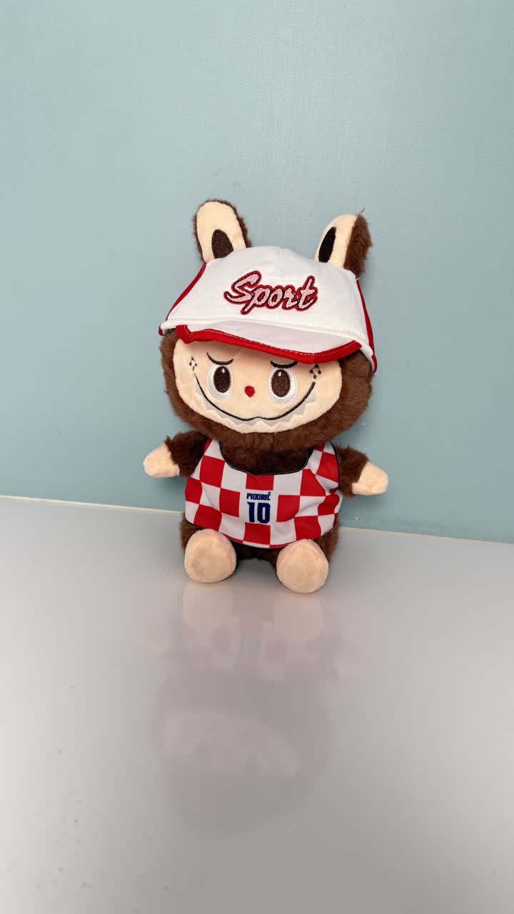 لبوبو کلاه دار لباس چهارخونه 25س