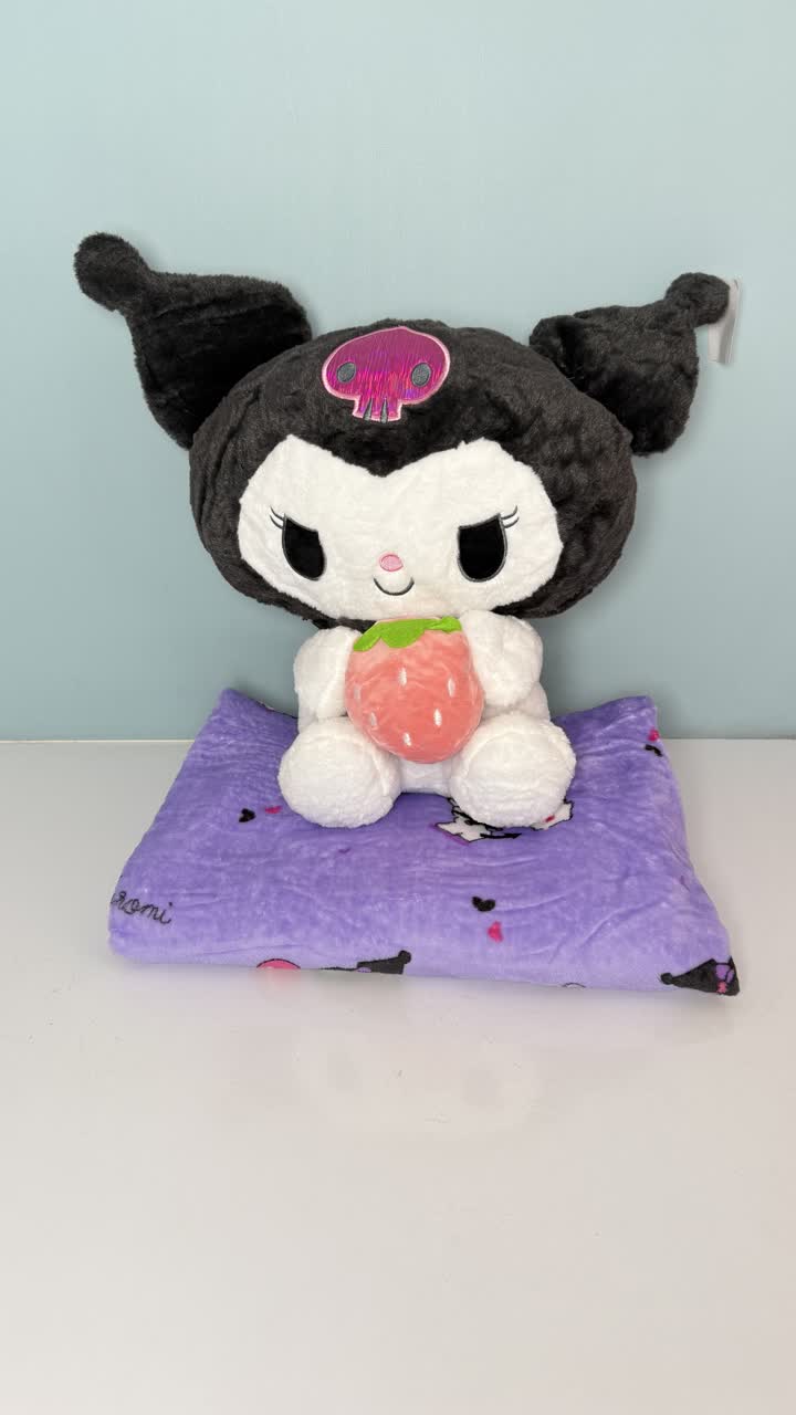 پتو کورومی ملودی توت فرنگی به دست