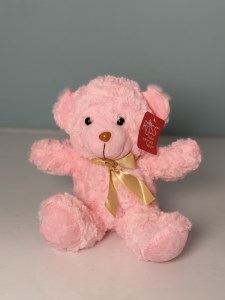 خرس نشسته رنگی 19 سانت